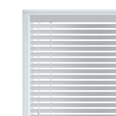 Żaluzja aluminiowa 50 mm lux na wymiar - srebrny