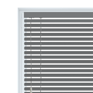 Żaluzja aluminiowa 50 mm lux na wymiar - ciepły popiel mat
